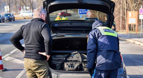 Policijski pregled auta u Njemačkoj