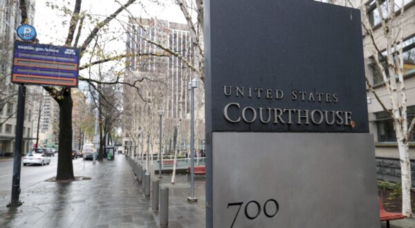 The US Courthouse is pictured in Seattle, Washington, on February 6, 2025. A federal judge on Wednesday blocked Donald Trump's attempt to restrict birthright citizenship in the United States in a blow to the president's bid to end a right enshrined in the Constitution for more than a century. The ruling indefinitely bans enforcement of one of Trump's most controversial executive orders, which was due to come into effect nationwide on February 19.,Image: 960859202, License: Rights-managed, Restrictions: , Model Release: no, Credit line: Jason Redmond / AFP / Profimedia