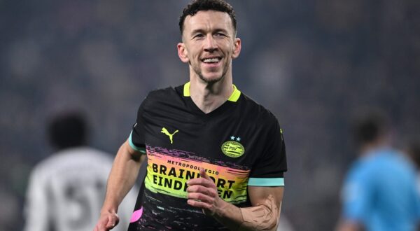 Mg Torino 11/02/2025 - Champions League / Juventus-Psv Eindhoven / foto Matteo Gribaudi/Image nella foto: esultanza gol Ivan Perisic,Image: 962450983, License: Rights-managed, Restrictions: PUBLICATIONxNOTxINxITA, Model Release: no, Credit line: www.imagephotoagency.it / imago sportfotodienst / Profimedia