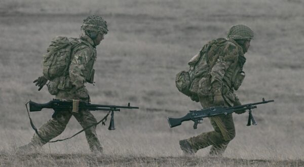 NATO military forces participate in the “Exercise Steadfast Dart 2025” at the Smardan Training Area in Smardan, south-eastern Romania, on February 19, 2025.  The exercise is the first large-scale deployment of the ARF since its establishment past year and is aimed to test the deployable capabilities and procedures as well as the interoperability among the troop contributors and host nations. The exercise is set to demonstrate0 NATO’s ability to rapidly deploy forces from Europe to reinforce the defence of its eastern flank. This reinforcement will occur during a simulated emerging conflict scenario with a near-peer adversary, showing the ARF capability to conduct and sustain complex operations across thousands of kilometers and in any condition. Approximately 10.000 personnel from 9 Allies and including air, land, maritime and special operation forces will participate. STDT25 will be carried out in Romania, Bulgaria and Greece with the host nations' support to demonstrate NATO’s responsiveness in delivering significant deterrence effects. Live capability demonstrations will be conducted including amphibious operations, live-fire air power and combined maneuvers across all domains.,Image: 966106192, License: Rights-managed, Restrictions: , Model Release: no, Credit line: Daniel MIHAILESCU / AFP / Profimedia