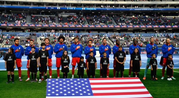 RECORD DATE NOT STATED IV CONCACAF NATIONS LEAGUE 2024-2025 United States vs Panama Players of Unites States during the Semifinal match between United States and Panama as part Final Four of the Concacaf Nations League 2024-2025 at SoFi Stadium on March 20, 2025 in Los Angeles, California, United States. LOS ANGELES CALIFORNIA UNITED STATES PUBLICATIONxNOTxINxMEXxCHNxRUS Copyright: xJorgexMartinezx 20250320170655_CNL_2025_SF_USA_PAN_UNITED_STATES48