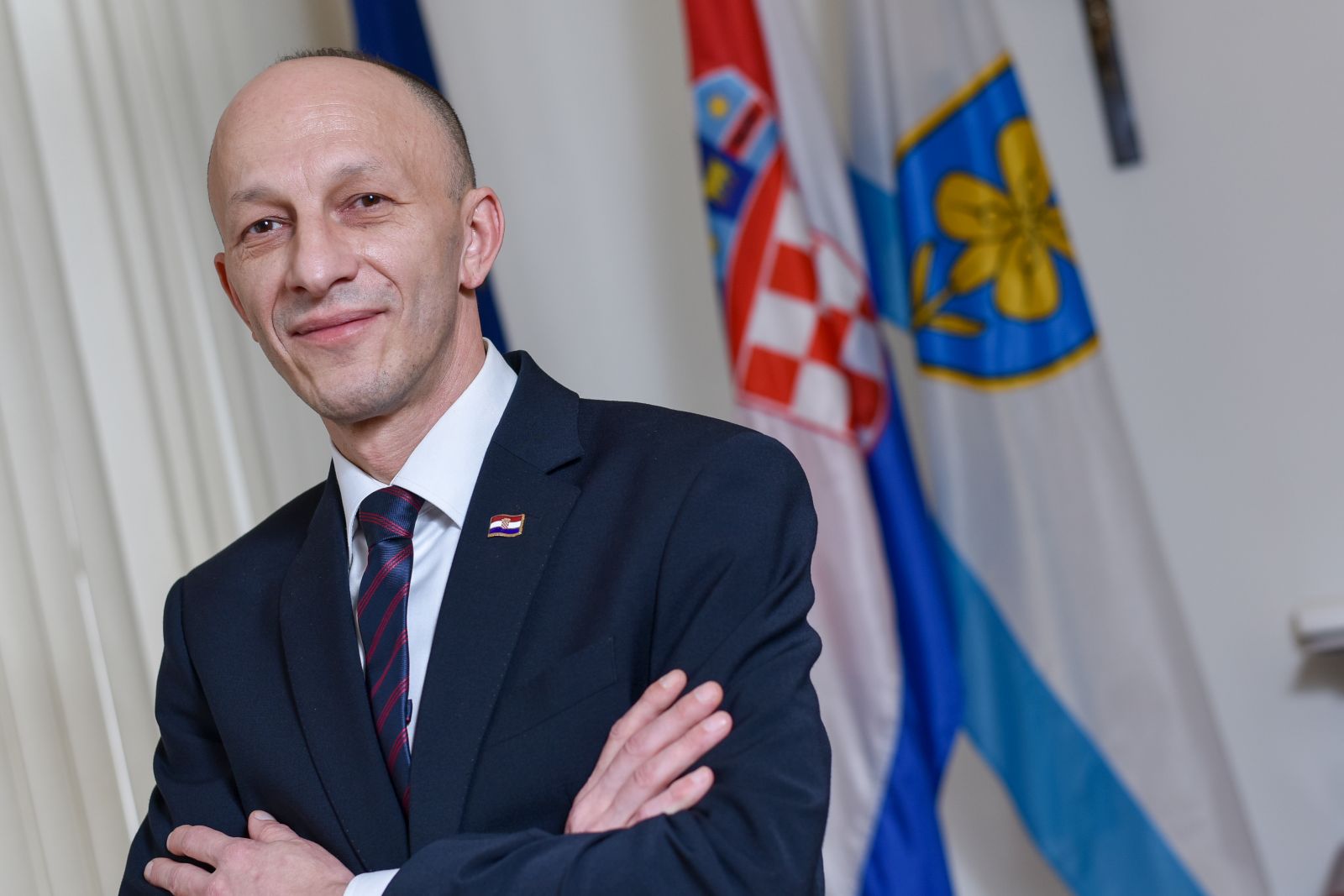 14.03.2025., Gospic - Ernest Petry, Zupan Licko senjske zupanije. 

Photo Sasa ZinajaNFoto