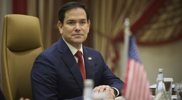 epa11957145 A handout photo made available by the Ukrainian Presidential Press Service shows US Secretary of State Marco Rubio attending a meeting with Ukrainian officials in Jeddah, Saudi Arabia, 11 March 2025. US and Ukrainian officials are meeting in Saudi Arabia to discuss a path towards restoring peace in Ukraine.  EPA/UKRAINIAN PRESIDENTIAL PRESS SERVICE HANDOUT -- MANDATORY CREDIT: UKRAINIAN PRESIDENTIAL PRESS SERVICE -- HANDOUT EDITORIAL USE ONLY/NO SALES
