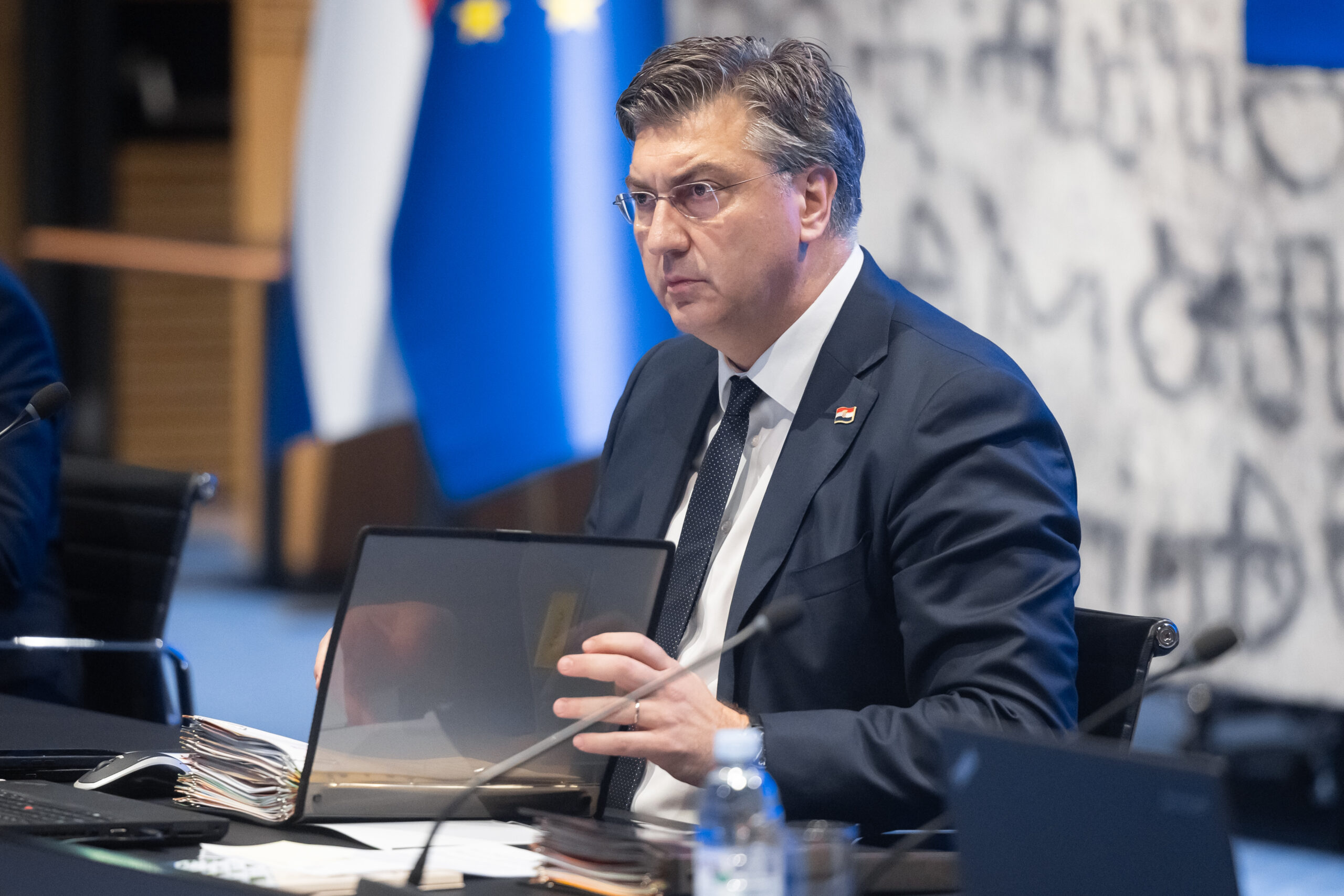 Zagreb, 26.03.2025. - Održana je sjednica Vlade Republike Hrvatske.
Na fotografiji Andrej Plenković. 
foto HINA/ Edvard ŠUŠAK /es