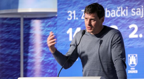 15.02.2024., Zagreb - Na sajmu Nautike koji se odrzava na Velesajmu gostovao je i Ivica Kostelic te je predstavio svoj dokumentarni film Transat. Photo: Jurica Galoic/PIXSELL