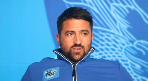 Janko Tipsarevic, seen at a press conference of the North Palmyra Trophies - International Team Exhibition Tennis Tournament in KSK Arena, in the St. Petersburg, Russia. (Photo by Maksim Konstantinov / SOPA Images/Sipa USA) Photo: SOPA Images/SIPA USA