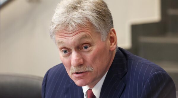 RUSSIA, MOSCOW - MARCH 11, 2025: Russian Presidential Spokesman Dmitry Peskov attends the 1st Modern Media: Semantic Strategies and Personnel Training all-Russian research and practice conference held by Institute of Media of National Research University - Higher School of Economics. Sergei Fadeichev/TASS/Sipa USA Photo: Tass/SIPA USA