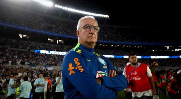 Dorival Junior Head Coach of Brasil seen during the match between Argentina and Brasil as part of FIFA World Cup 2026 Qualifier at Estadio Monumental. Final score: Argentina 4 - 1 Brasil (Photo by Roberto Tuero / SOPA Images/Sipa USA) Photo: SOPA Images/SIPA USA