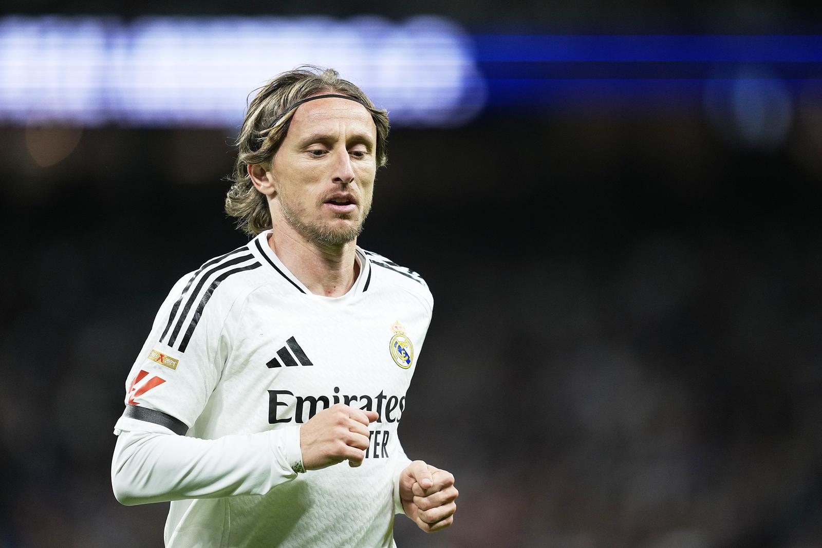 Luka Modric (Real Madrid CF) looks on during the LaLiga match between Real Madrid and CD Leganés at Santiago Bernabéu on March 29, 2025 in Madrid, Spain.   (Photo by Manu Reino/DeFodi Images)  Photo: Manu Reino/DeFodi Images/DEFODI