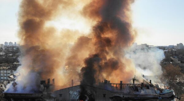 ODESSA, UKRAINE - DECEMBER 4, 2019: Fighting a fire at the Odessa College of Economics, Law and Hotel and Restaurant Business; one person has died in the fire. Arkhip Vereshchagin/TASS Photo via Newscom Newscom/PIXSELL