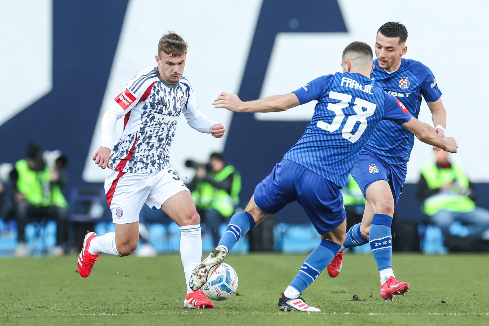 02.03.2025., Zagreb - SuperSport HNL, 24. kolo, GNK Dinamo - HNK Hajduk. Photo: Luka stanzl/PIXSELL