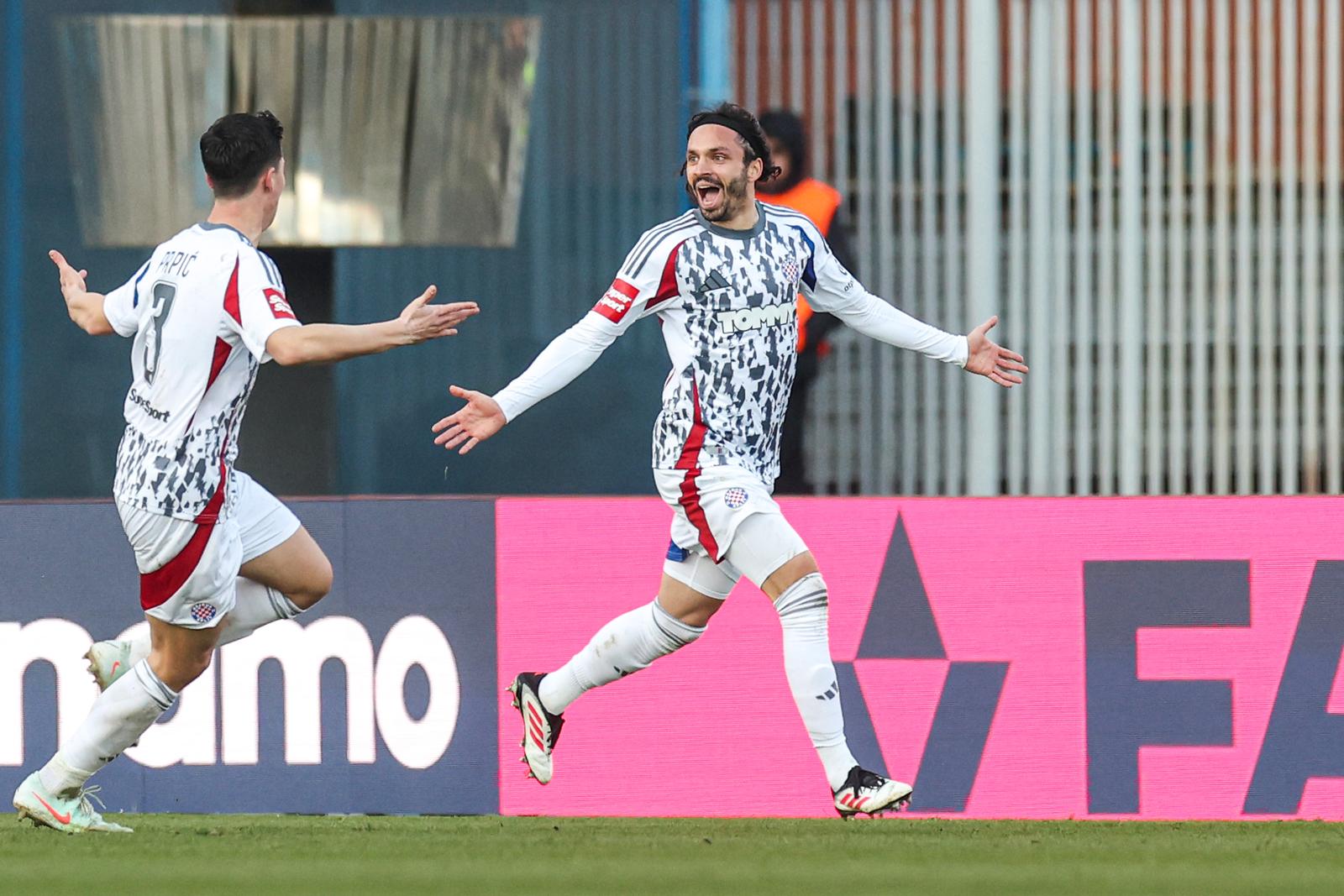 02.03.2025., Zagreb - SuperSport HNL, 24. kolo, GNK Dinamo - HNK Hajduk. Photo: Luka stanzl/PIXSELL