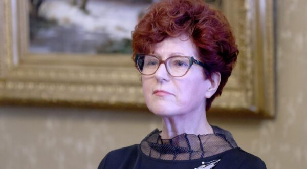 03.07.2024., Zagreb - Novoizabrana potpredsjednica Drzavnog izbornog povjerenstva Republike Hrvatske Gordana Jalsovecki prisegnula je danas pred predsjednikom Hrvatskoga sabora Gordanom Jandrokovicem. Photo: Patrik Macek/PIXSELL