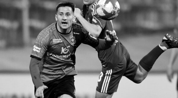 04.03.2024., stadion Zagreb, Zagreb - 25. kolo SuperSport HNL: Rudes - Gorica. Andrej Lazarov, Vanja Vukmanovic.  Photo: Josip Regovic/PIXSELL