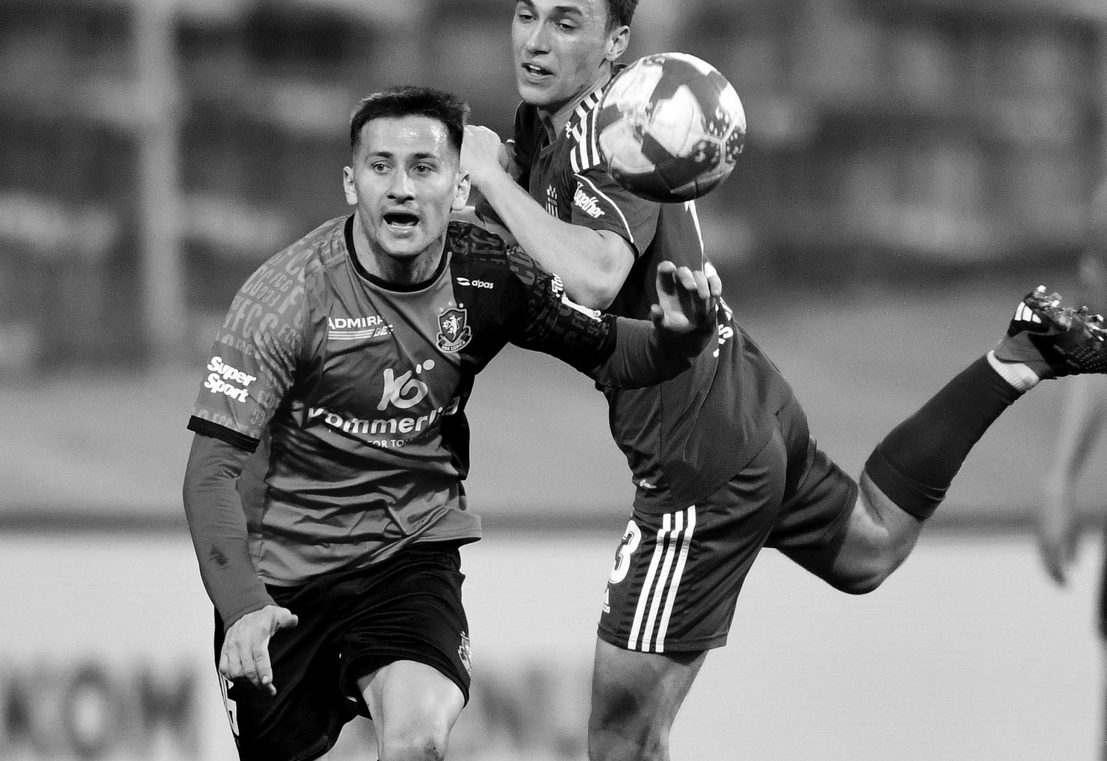 04.03.2024., stadion Zagreb, Zagreb - 25. kolo SuperSport HNL: Rudes - Gorica. Andrej Lazarov, Vanja Vukmanovic.  Photo: Josip Regovic/PIXSELL