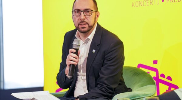 06.03.2025., Zagreb - Konferenciji za medije u koncertnoj dvorani Vatroslava Lisinskog na kojoj se predstavio program „Zagrebacki kvartovi kulture“. Photo: Patricija Flikac/PIXSELL