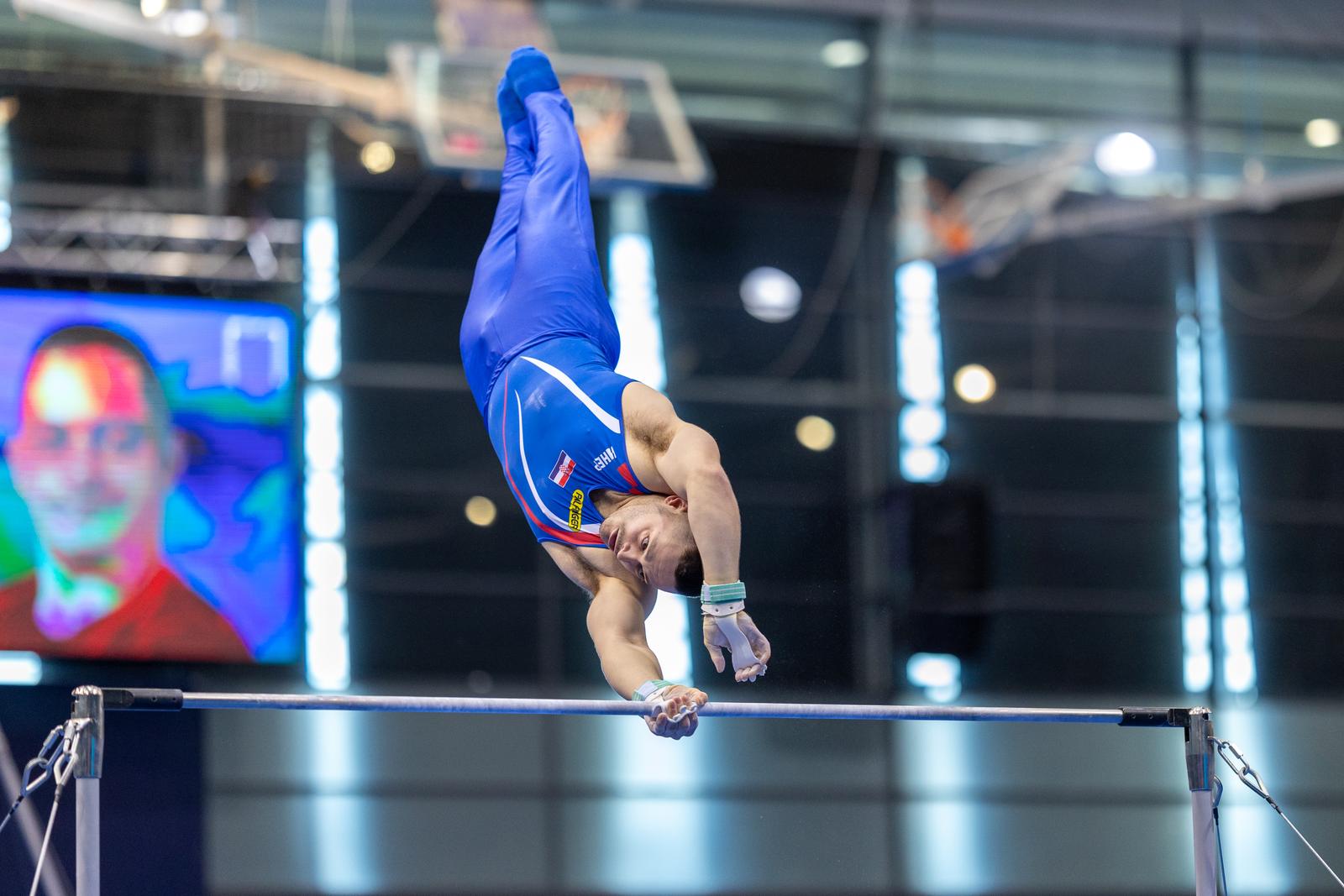 07.04.2024., Dvorana Gradski Vrt Osijek  - Dobro World Cup - Tin Srbic, preca Photo: Borna jaksic/PIXSELL