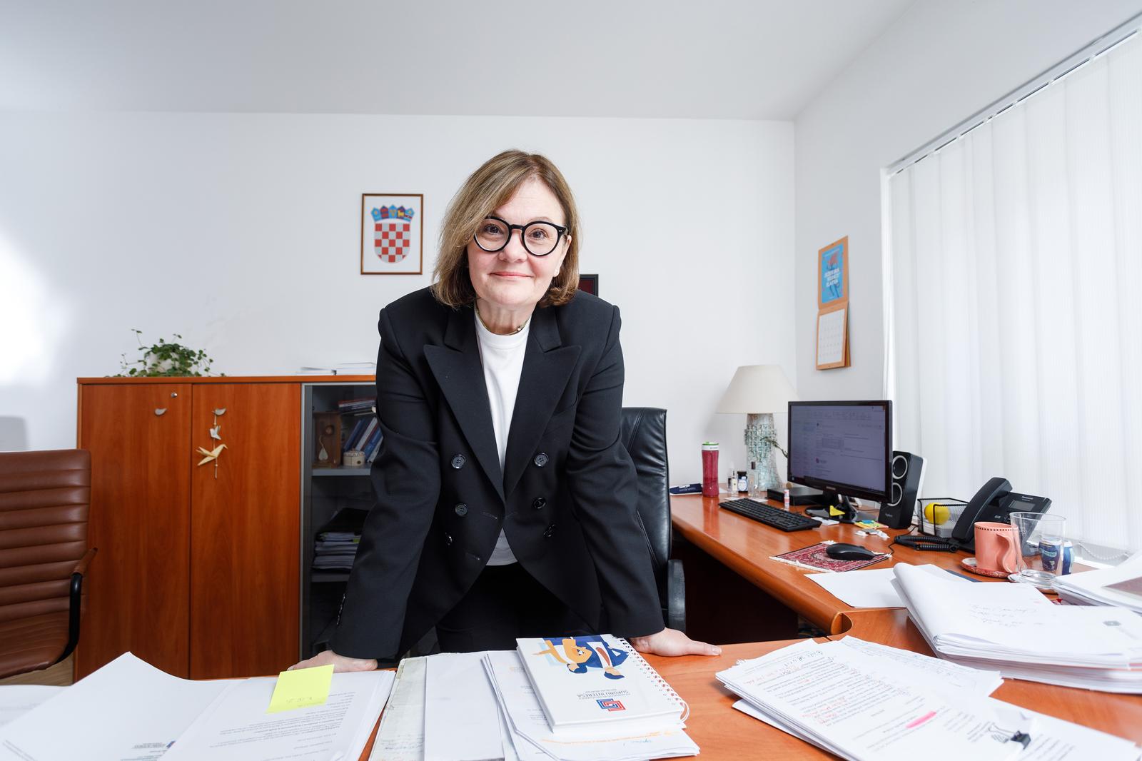 07.06.2024., Zagreb - Aleksandra Jozic - Ilekovic, predsjednica Povjerenstva za odlucivanje o sukobu interesa. Photo: Tomislav Miletic/PIXSELL