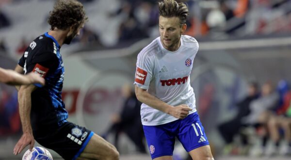 08.02.2025., stadion Poljud, Split - SuperSport HNL, 21. kolo, HNK Hajduk - NK Varazdin. ivan Rakitic Photo: Ivana Ivanovic/PIXSELL