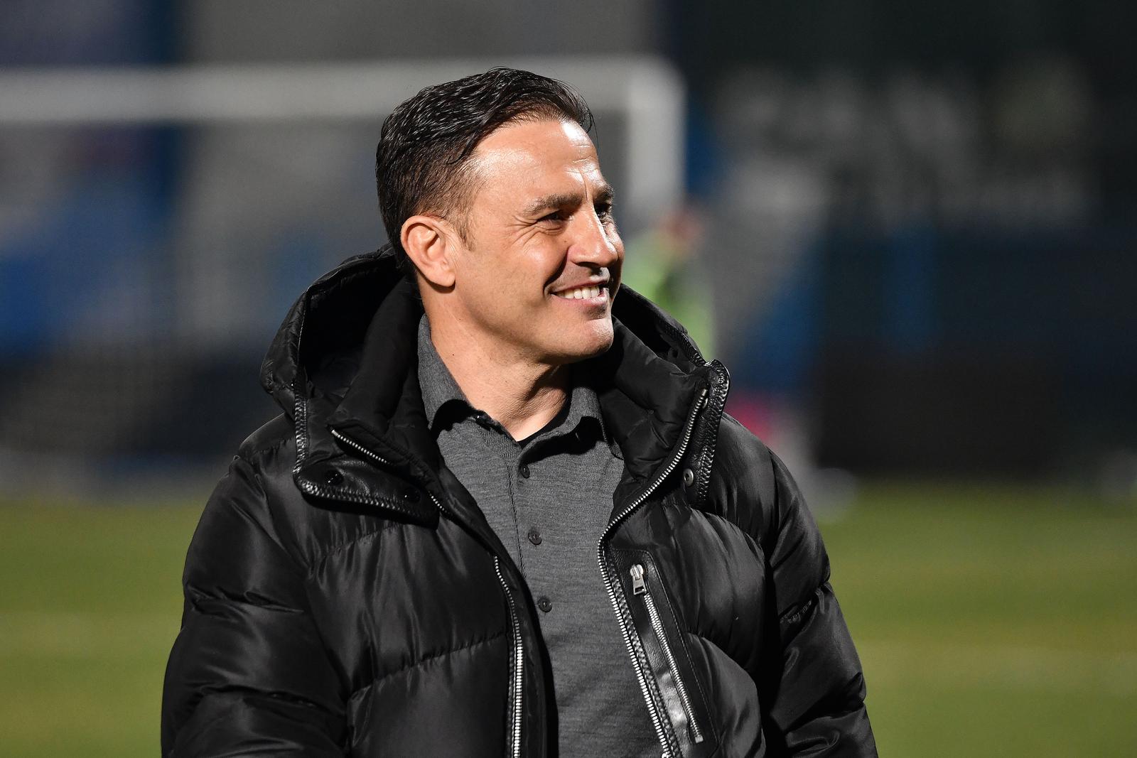 09.03.2025., Gradski stadion Ivan Kusek Apas, Koprivnica - SuperSport HNL, 25. kolo, NK Slaven Belupo - GNK Dinamo. Fabio Cannavaro Photo: Vjeran Zganec Rogulja/PIXSELL