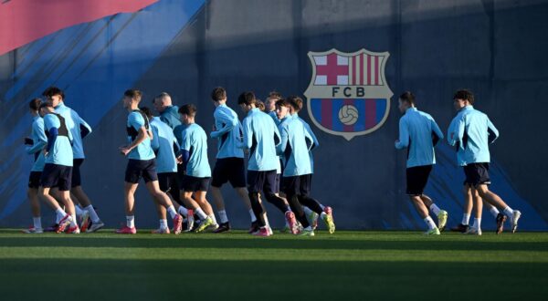 11.02.2025., Barcelona - Juniorska momcad GNK Dinamo odradila trening u kampu La Masia uoci sutrasnje utakmice juniorske lige prvaka Barcelona - Dinamo.  Photo: Marko Lukunic/PIXSELL