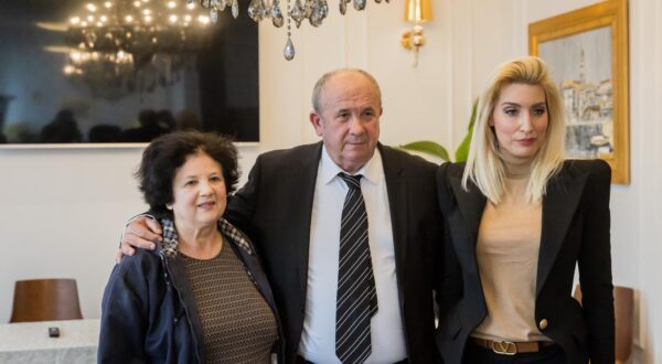 14.03.2025., Split - Zeljko Kerum i HGS odrazo je presicu i predstavljanje kandidata za lokalne izbore. Photo: Zvonimir Barisin/PIXSELL