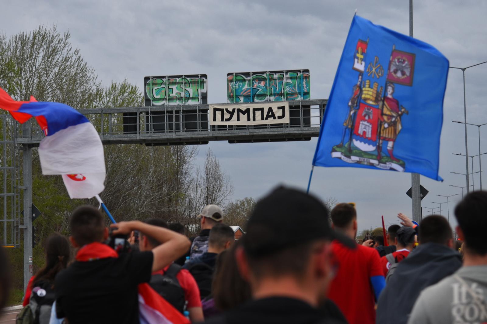 Studenti ulaze u Beograd