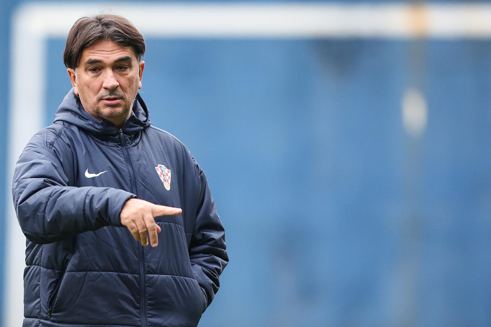 14.11.2024., Stadion Hitrec-Kacian, Maksimir, Zagreb - Trening Hrvatske reprezentacije uoci utakmice Lige nacija Skotska - Hrvatska. Izbornik Hrvatske Zlatko Dalic. Photo: Goran Stanzl/PIXSELL