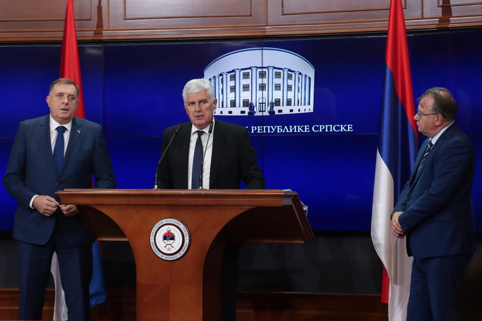 Milorad Dodik i Dragan Čović