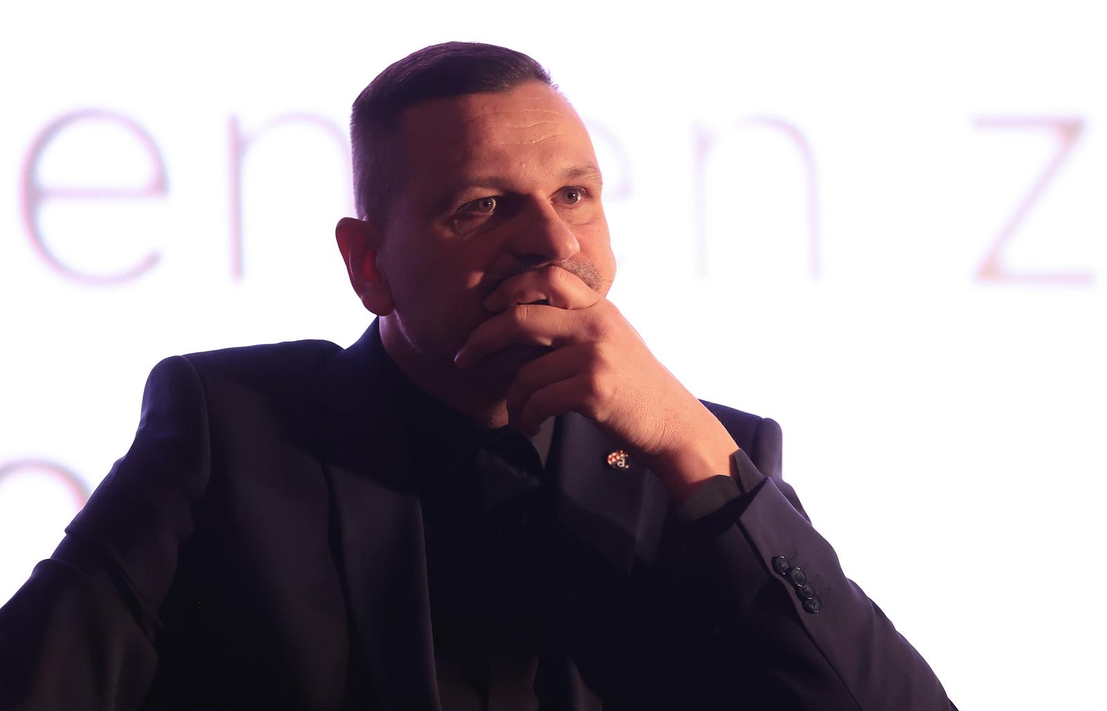 14.12.2024., Zagreb - GNK Dinamo Zagreb organizirao je u Branimir centru event "Clanski dan", prvu javnu tribinu na kojoj su clanovi dobili odgovore na svoja pitanja i saznali planove za 2025. godinu. Zvonimir Manenica. Photo: Marko Prpic/PIXSELL
