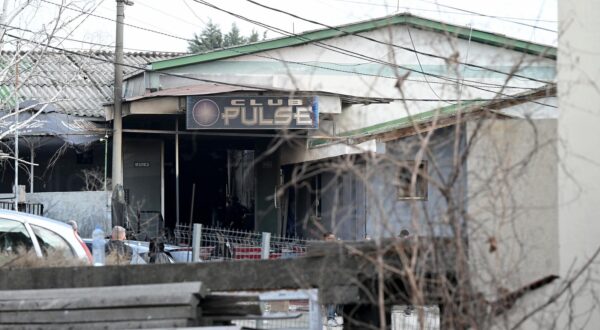 16.03.2025. Makedonija, Kocani - U pozaru koji je izbio u nocnom klubu u sjevernomakedonskom gradu Kocani poginulo je najmanje 50 ljudi, objavila je u drzavna agencija MIA. Navode da se na koncertu okupilo više od tisucu ljudi. Photo: STR-1234/HaloPix/PIXSELL