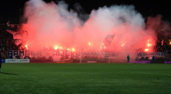 16.03.2025., Rijeka - Utakmica SuperSport HNL-a 24/25, 26 kolo, HNK Rijeka - HNK Hajduk.
Photo: Goran Kovacic/PIXSELL Photo: Goran Kovacic/PIXSELL