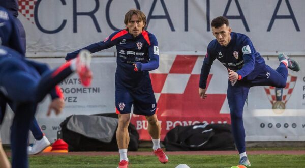 18.03.2025., Split  - Na pomocnim terenima poljudskog stadiona odrzan je trening hrvatske reprezentacije. Photo: Zvonimir Barisin/PIXSELL