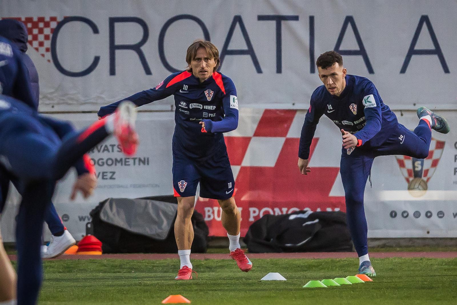 18.03.2025., Split  - Na pomocnim terenima poljudskog stadiona odrzan je trening hrvatske reprezentacije. Photo: Zvonimir Barisin/PIXSELL