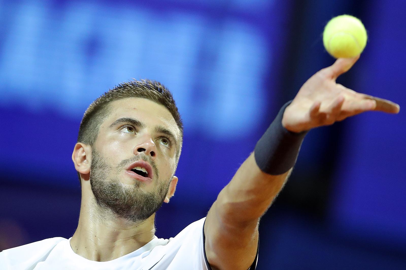 18.07.2019., Umag - 30. Plava laguna Croatia Open Umag 2019. Osmina finala, Salvatore Caruso, Italija - Borna Coric, Hrvatska. "nPhoto: Goran Stanzl/PIXSELL