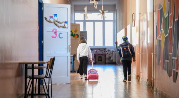 19.03.2025., Zadar - Strajk u Osnovnoj skoli Petra Preradovica na zadarskom poluotoku. Photo: Pixsell/PIXSELL