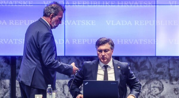 Andrej Plenković i Radovan Fuchs