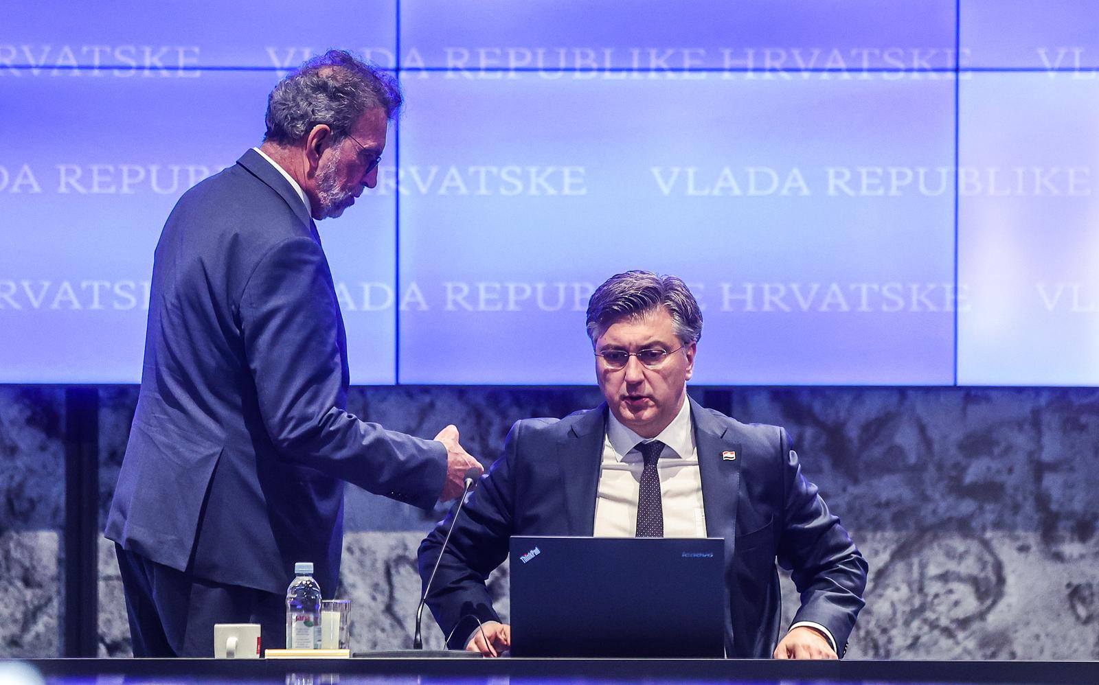 Andrej Plenković i Radovan Fuchs