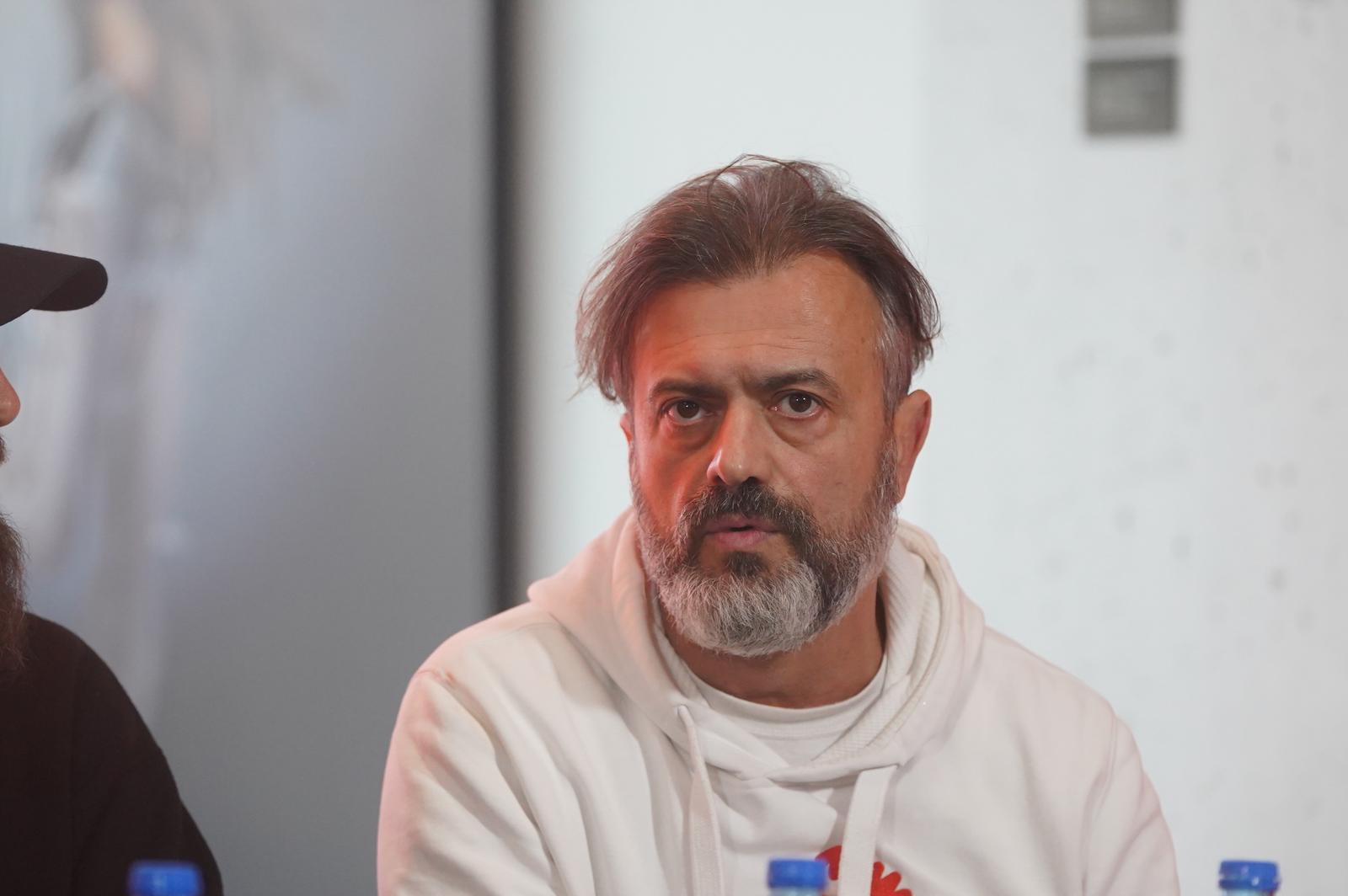 18, November, 2024, Belgrade - The press conference on the occasion of the premiere of the film "Will of the Sons" was held in the Stab gallery, TC Galerija Beograd. Sergej Trifunovic. Photo: Antonio Ahel/ATAImages

18, novembar, 2024, Beograd - Konferencija za medije povodom premijere filma "Volja sinovljeva" odrzana je u galeriji Stab, TC Galerija Beograd. Photo: Antonio Ahel/ATAImages Photo: Antonio Ahel/ATA Images/PIXSELL