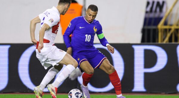 20.03.2025., stadion Poljud - UEFA Liga nacija, cetvrtfinale, prva utakmica, Hrvatska - Francuska. Kylian Mbappe Photo: Igor Kralj/PIXSELL