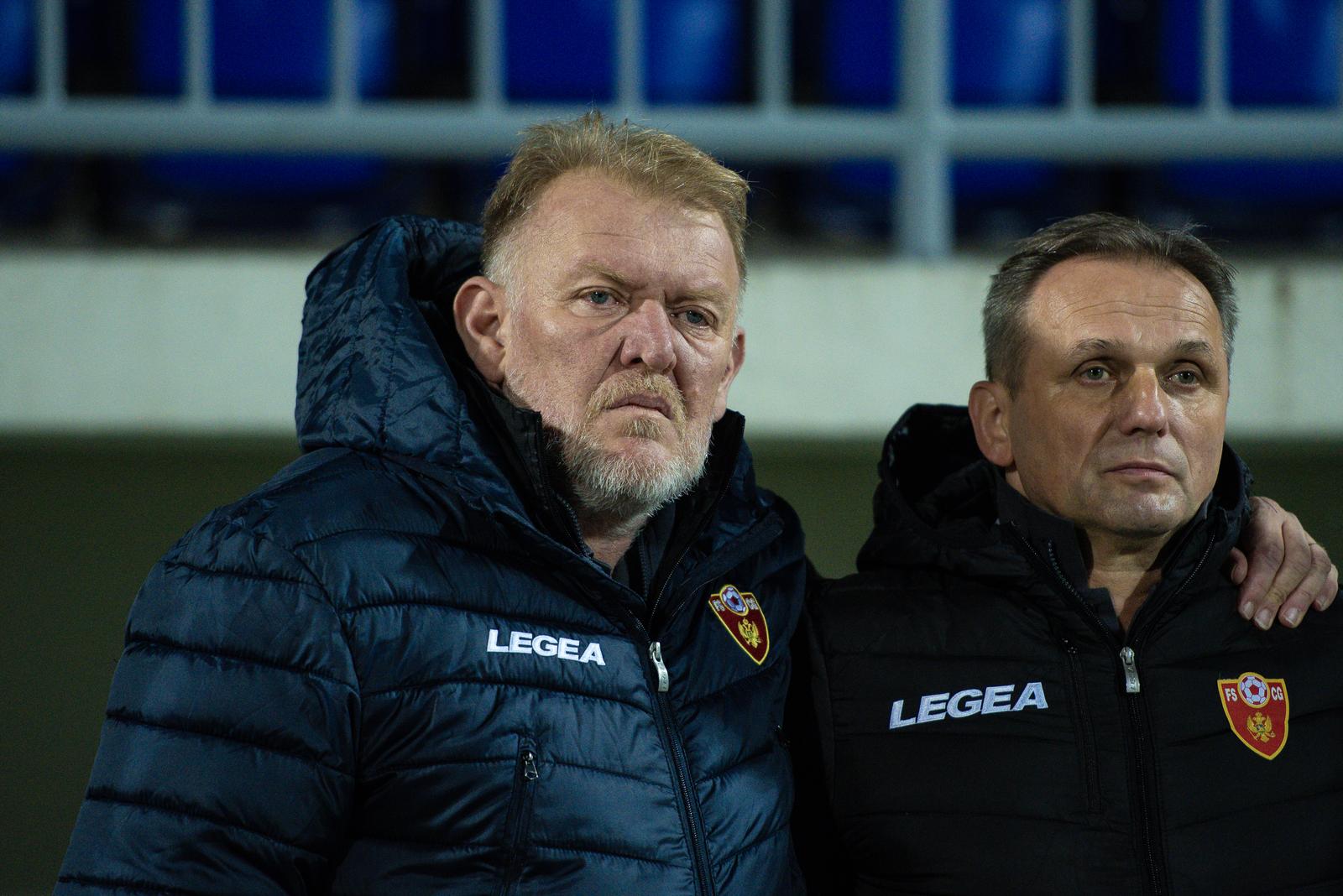 19, November, 2024, Niksic - The match of the sixth round of Group B4 of the League of Nations between Montenegro and Turkey was played at the City Stadium in Nikisic. Robert Prosinecki, trener/coach (Crna Gora). Photo: R.R./ATAImages

19, novembar, 2024, Niksic - Utakmica sestog kola Grupe B4 Lige nacija izmedju Crne Gore i Turske odigrana je na Gradskom stadionu u Nikisicu. Photo: R.R./ATAImages Photo: R.R./ATAImages/PIXSELL