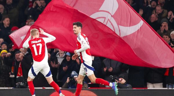 22.01.2025., stadion Emirates, London, Engleska - UEFA Liga prvaka, grupna faza, 7. kolo, Arsenal - GNK Dinamo. Photo: Luka stanzl/PIXSELL