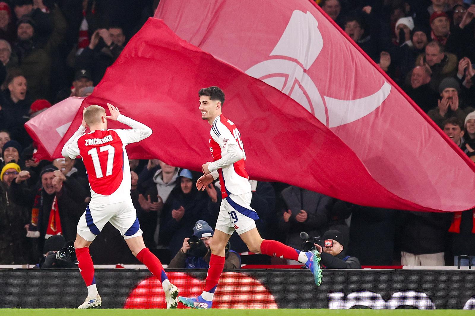 22.01.2025., stadion Emirates, London, Engleska - UEFA Liga prvaka, grupna faza, 7. kolo, Arsenal - GNK Dinamo. Photo: Luka stanzl/PIXSELL