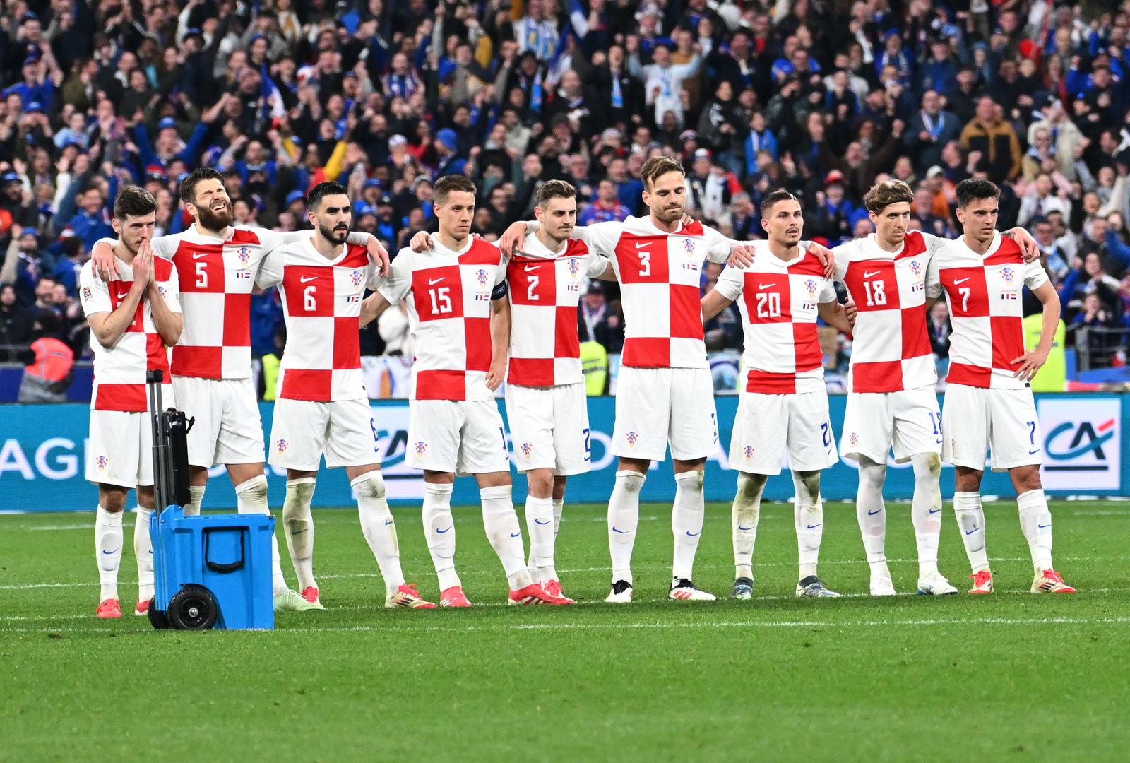 23.03.2025., Pariz, Francuska - UEFA Liga nacija, cetvrtfinale, druga utakmica, Francuska - Hrvatska. Photo: Icon Sport/PIXSELL