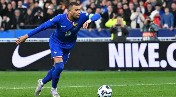 23.03.2025., Pariz, Francuska - UEFA Liga nacija, cetvrtfinale, druga utakmica, Francuska - Hrvatska. Kylian Mbappe Photo: Icon Sport/PIXSELL