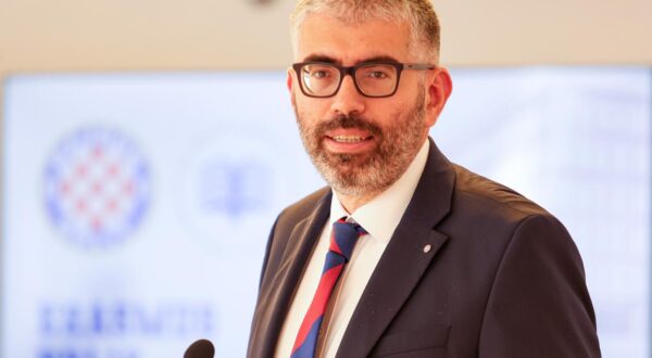 23.10.2024., Split - Hajduk University Day odrzan u sklopu proslave 50 godina postojanja Sveucilista u Splitu i predstavljanja nove kampanje HNK Hajduk pod nazivom "College". Ivan Bilic Photo: Ivana Ivanovic/PIXSELL