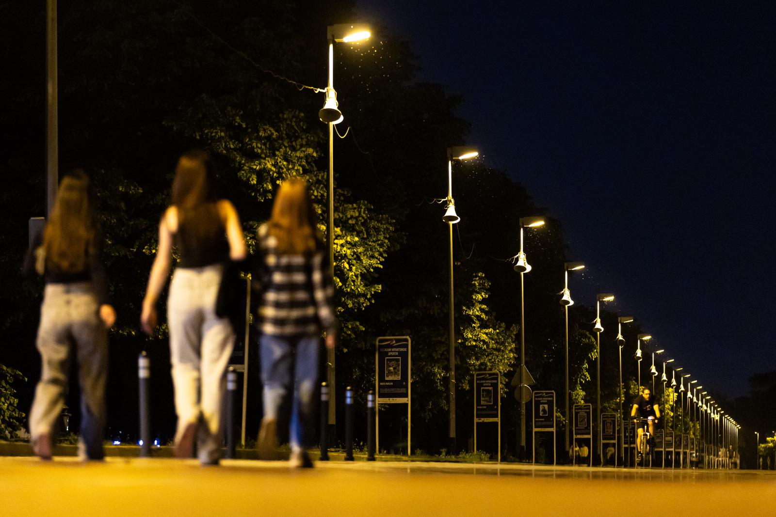 24.05.2024., Zagreb - Rasvjeta na jezeru Jarun. Photo: Igor Kralj/PIXSELL