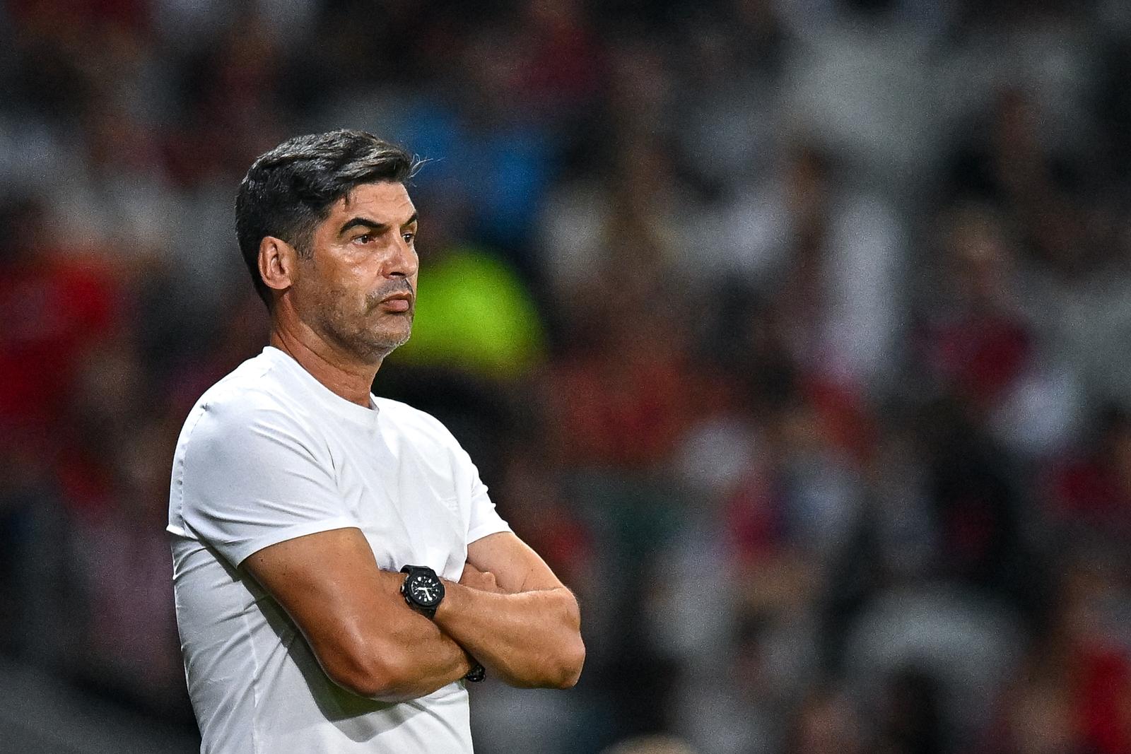 Paulo FONSECA head coach of Lille during the Europa Conference League play-off soccer match between Lille and HNK Rijeka at Stade Pierre Mauroy on August 24, 2023 in Lille, France. (Photo by Baptiste Fernandez/Icon Sport) Photo: IconSport/PIXSELL
