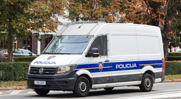 24.10.2023.,Velika Gorica - Privodjenje BBB-ovaca koji su pjevali ustaske pjesme na utakmici Gorica - Dinamo Photo: Marko Prpic/PIXSELL