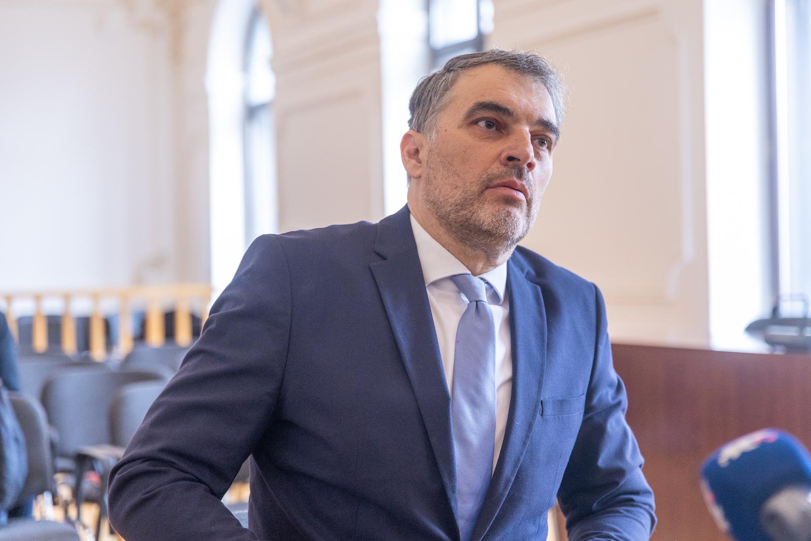 25.03.2025., Osijek - Nastavak sudenja Mamicima, svjedok menadzer Damir Jozic Photo: Borna Jaksic/PIXSELL